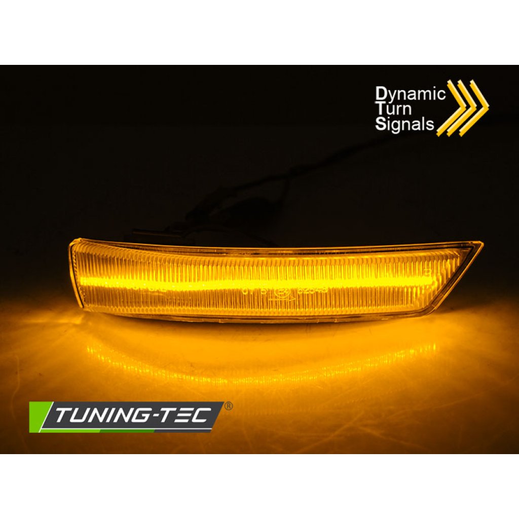 Blinkry boční LED do zrcátek, dynamické Ford Focus 08-17/ Mondeo 10-14 kouřové