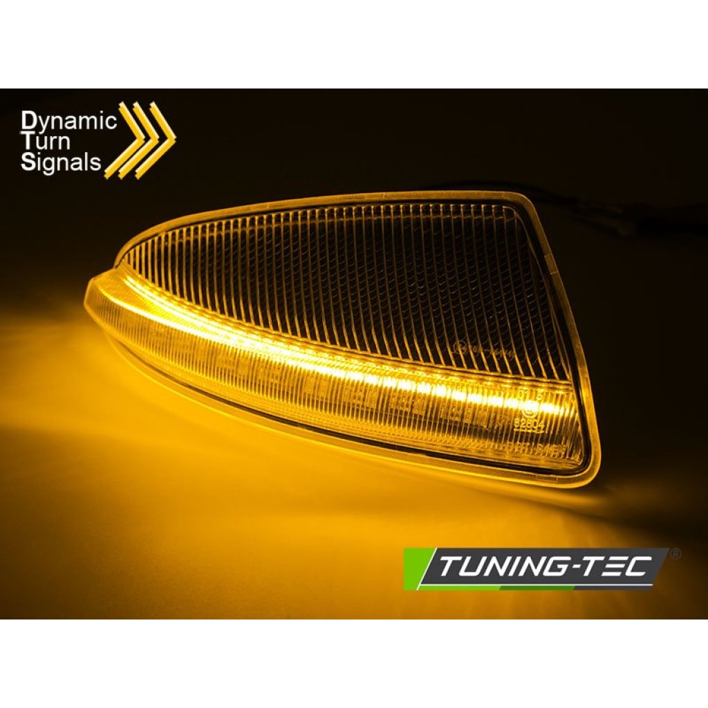 Blinkry boční LED do zrcátek, dynamické Mercedes-Benz Vito W639, W204 W164 bílé
