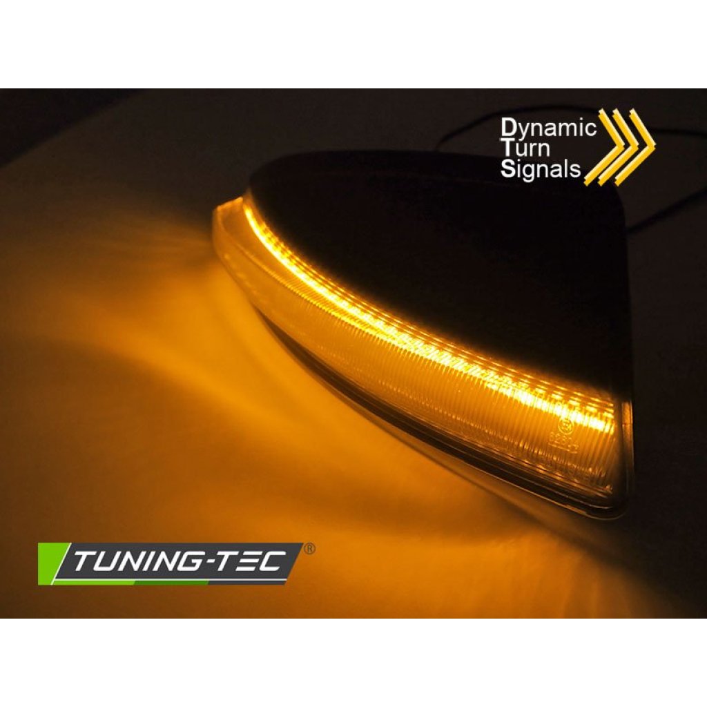 Blinkry boční LED do zrcátek, dynamické Mercedes-Benz Vito W639, W204 W164 kouřové