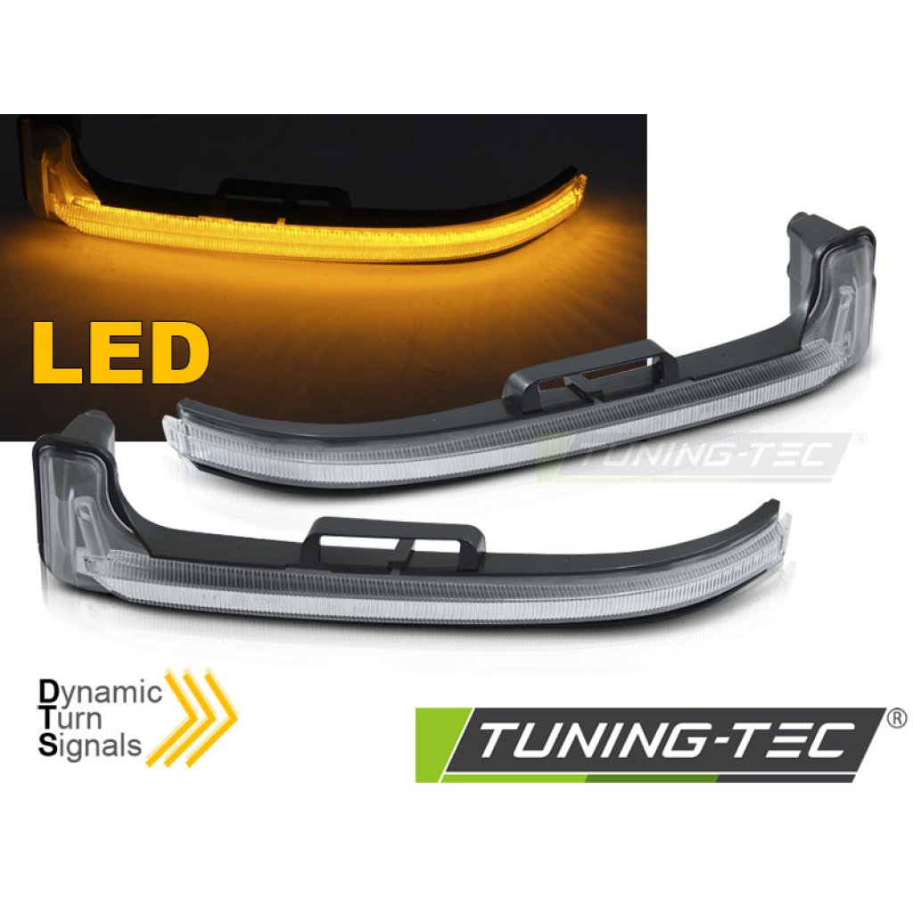 Blinkry boční LED do zrcátek, dynamické PEUGEOT 3008 16- / 5008 17- bílé