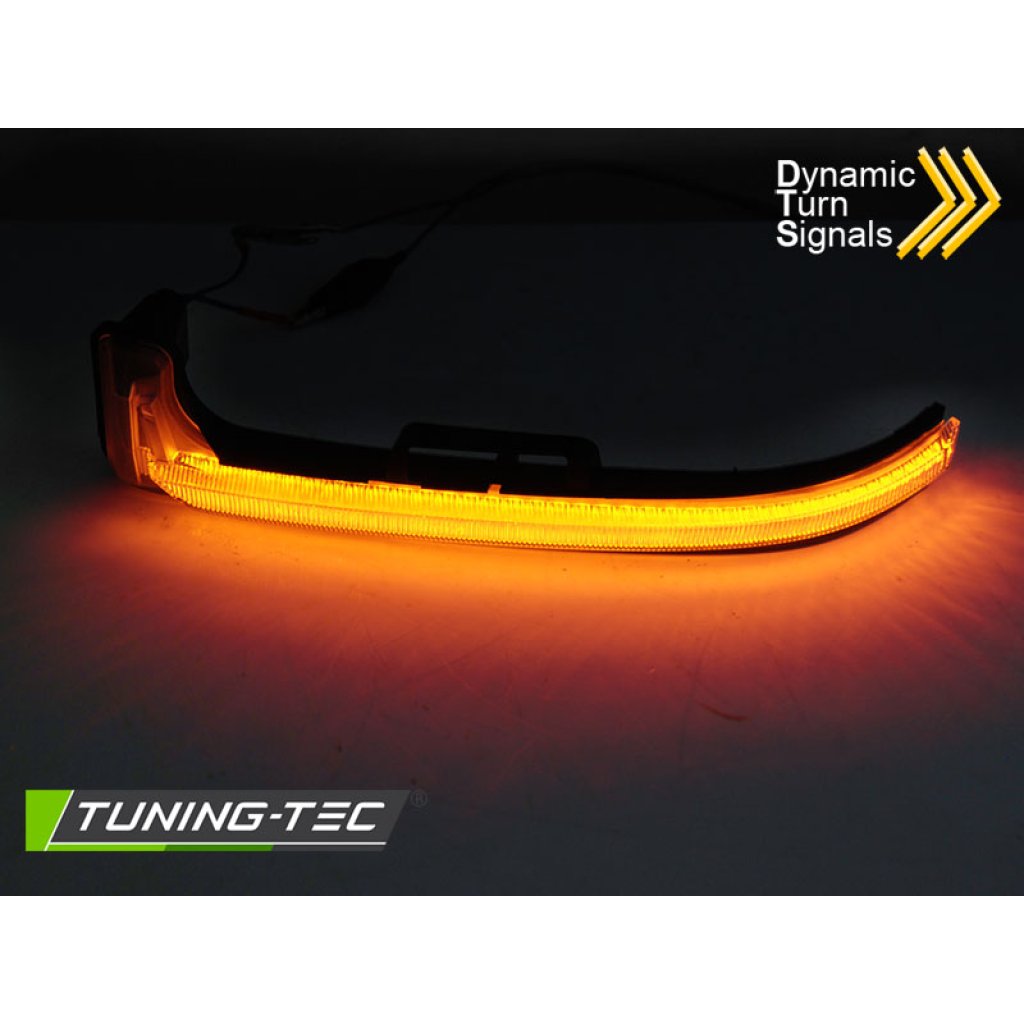 Blinkry boční LED do zrcátek, dynamické PEUGEOT 3008 16- / 5008 17- bílé