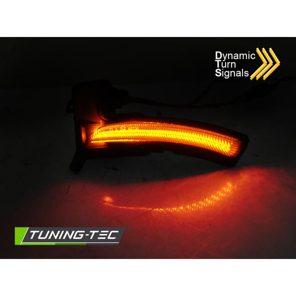 Blinkry boční LED do zrcátek, dynamické RENAULT CLIO IV 16-19 kouřové