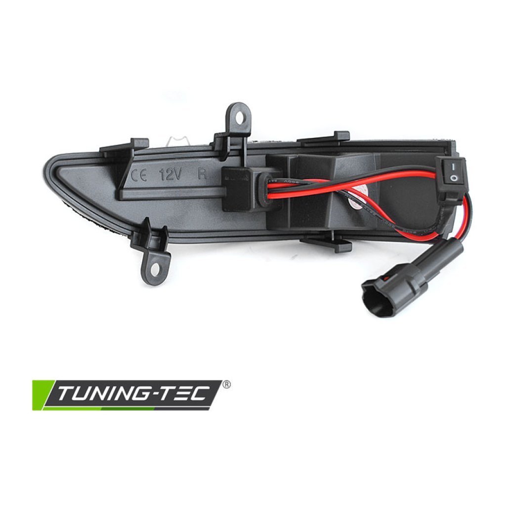 Blinkry boční LED do zrcátek, dynamické Subaru Forester / Outback / Legacy / Tribeca bílé