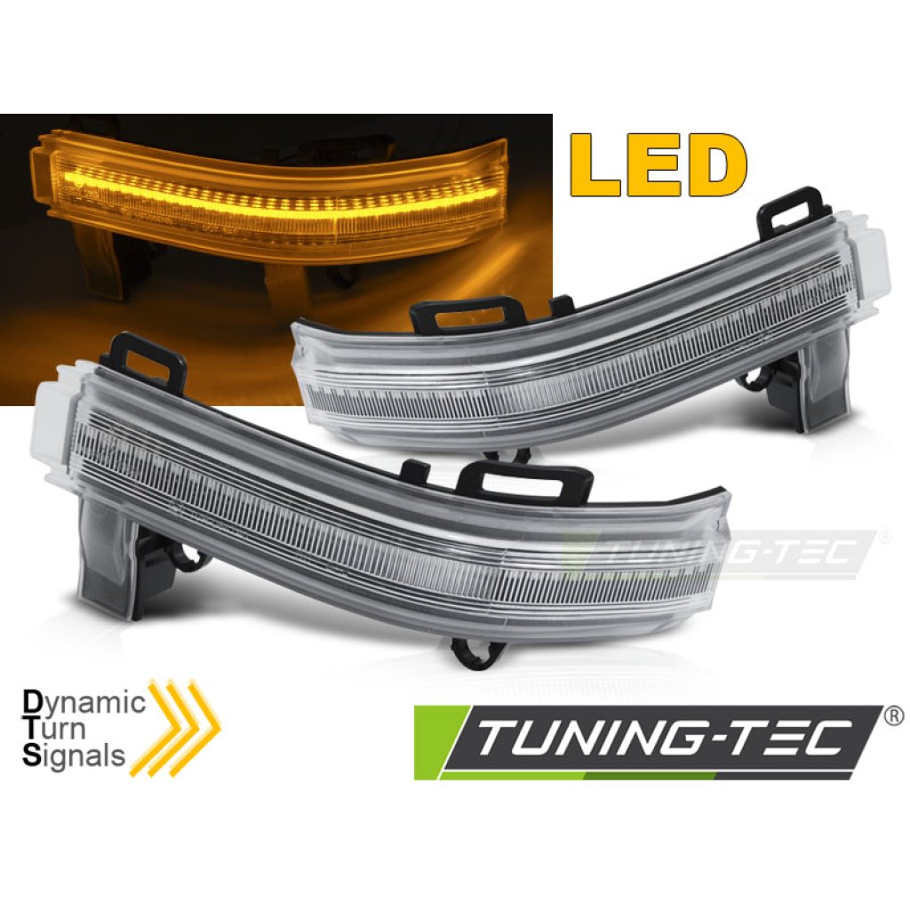 Blinkry boční LED do zrcátek, dynamické VW CRAFTER 2017- bílé