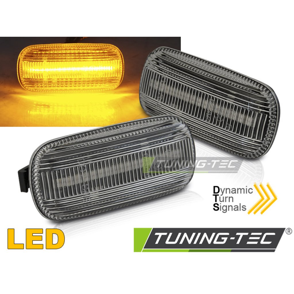 Blinkry boční LED dynamické AUDI bílé