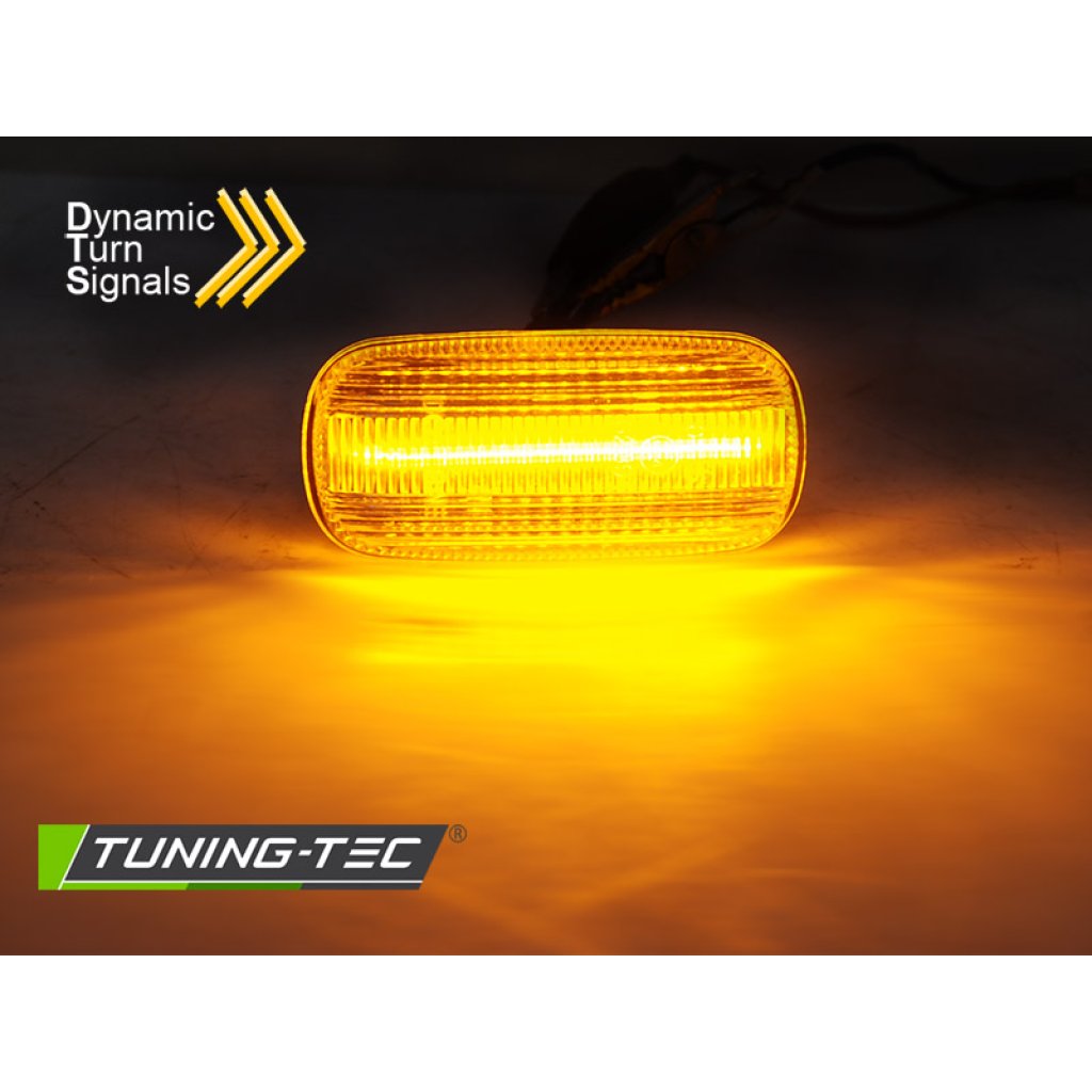 Blinkry boční LED dynamické AUDI bílé