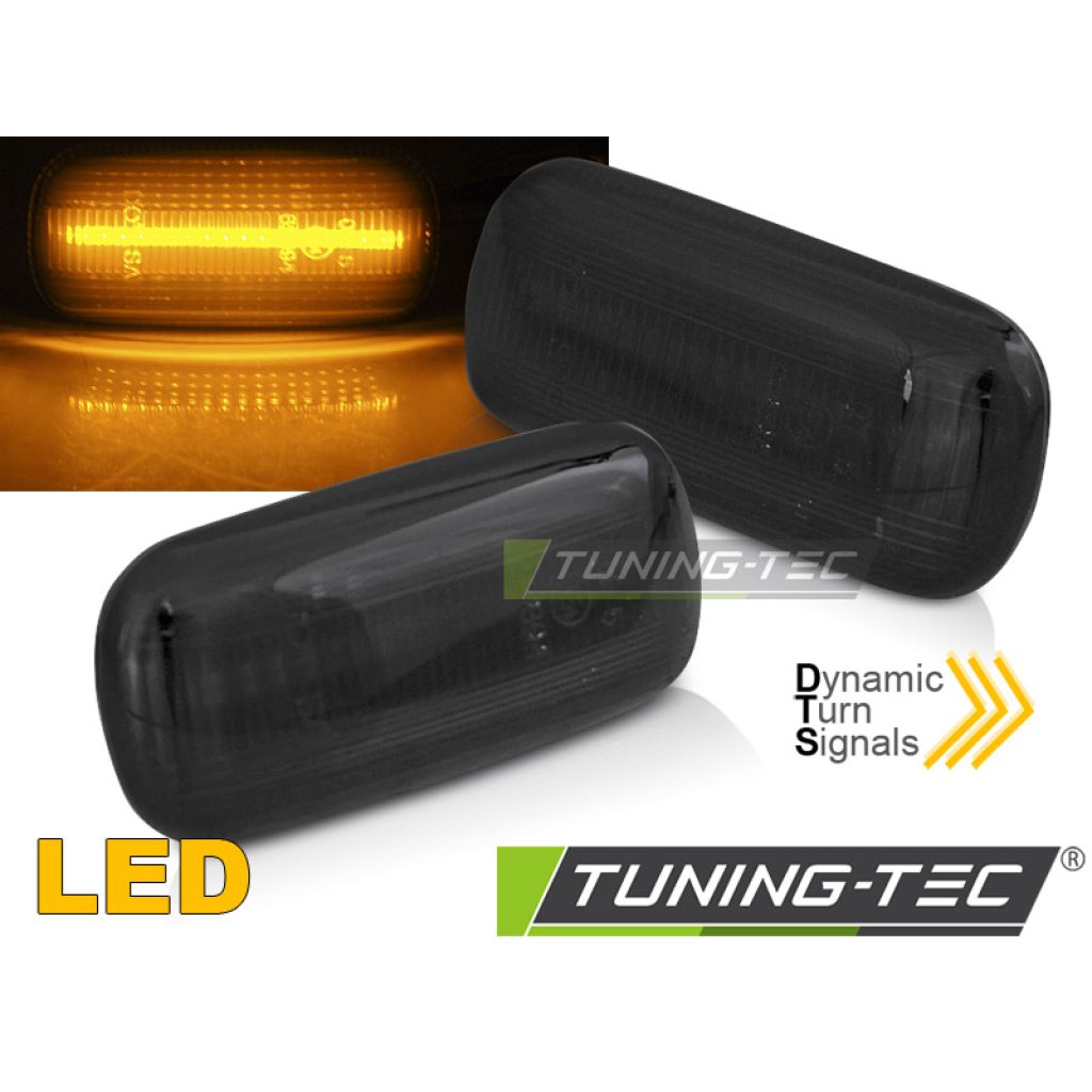 Blinkry boční LED dynamické AUDI kouřové