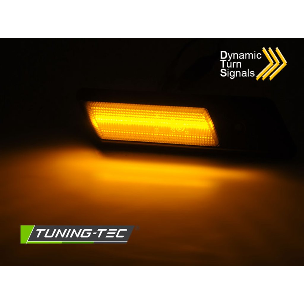 Blinkry boční LED dynamické BMW E34/E32/E36 bílé