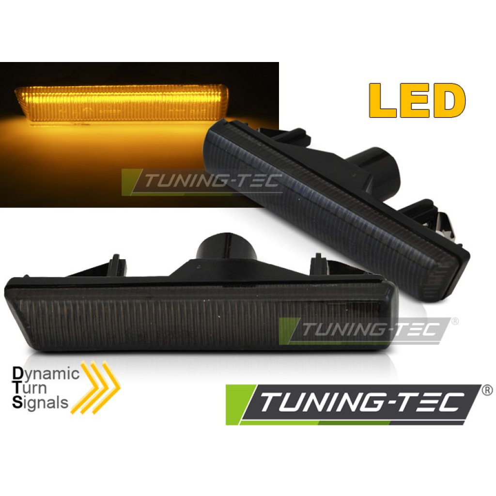 Blinkry boční LED dynamické BMW E38 kouřové