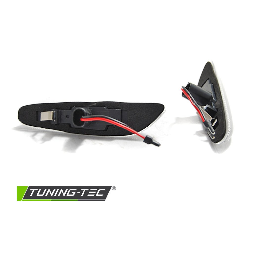 Blinkry boční LED dynamické BMW E46 / E60 / E87 / E84 / E90 bílé