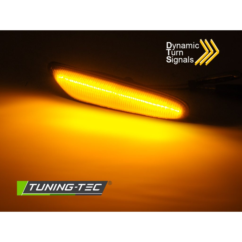 Blinkry boční LED dynamické BMW E46 / E60 / E87 / E84 / E90 kouřové