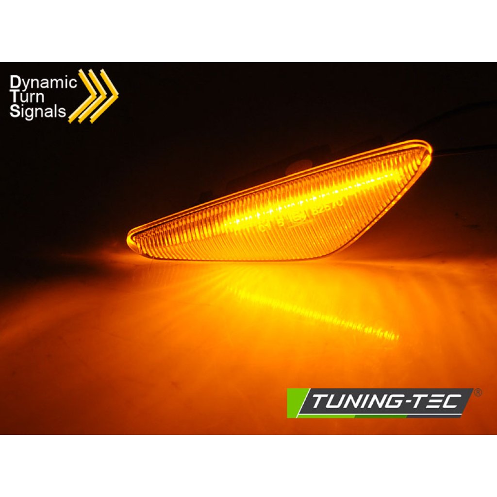 Blinkry boční LED dynamické - BMW X5 E70 / X6 E71 / X3 F25 bílé