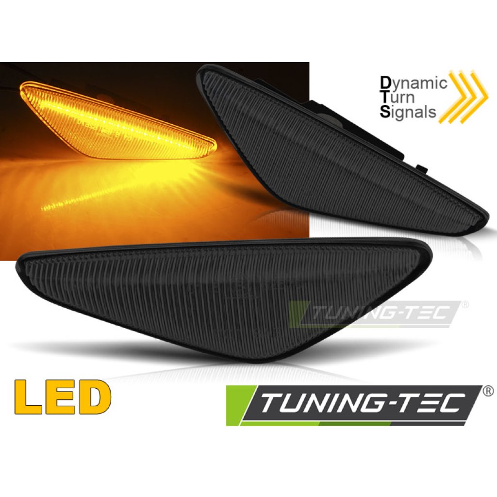 Blinkry boční LED dynamické - BMW X5 E70 / X6 E71 / X3 F25 kouřové