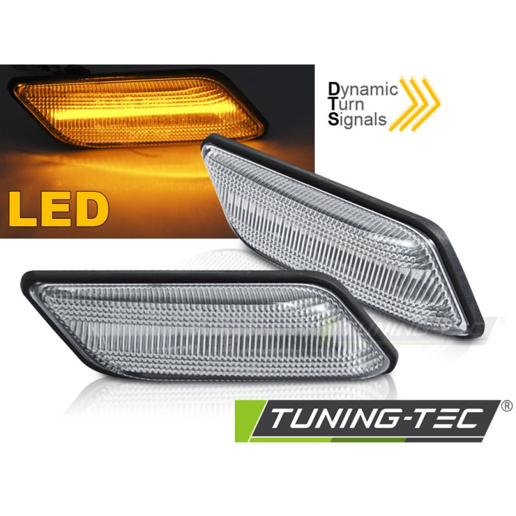 Blinkry boční LED, dynamické BMW Z3 96-02 bílé