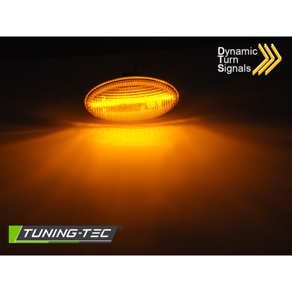 Blinkry boční LED, dynamické CITROEN C1 C2 C3 C4 bílé