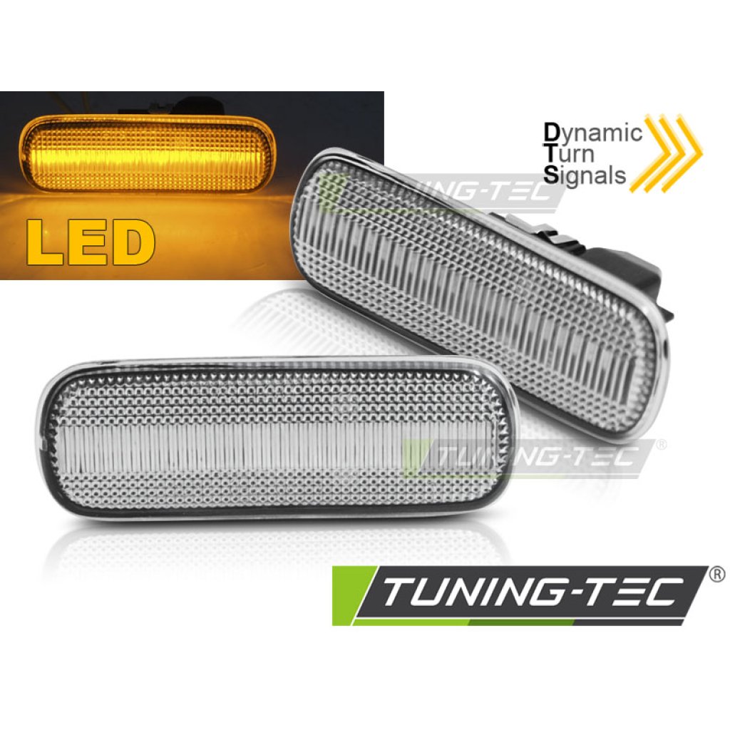 Blinkry boční LED, dynamické CITROEN C4 04-11 bílé