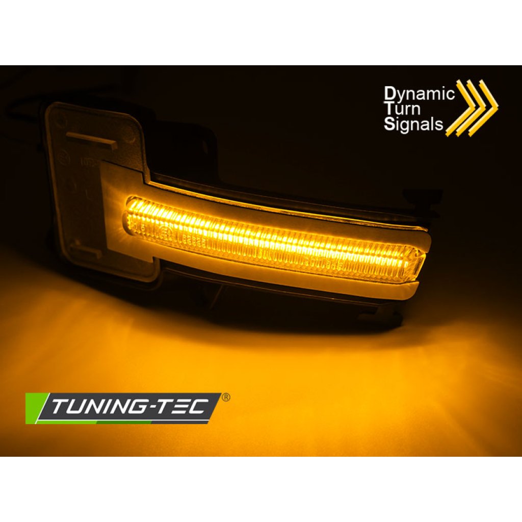 Blinkry boční LED, dynamické, do zrcátek pro HONDA CIVIC X 16-21 kouřové