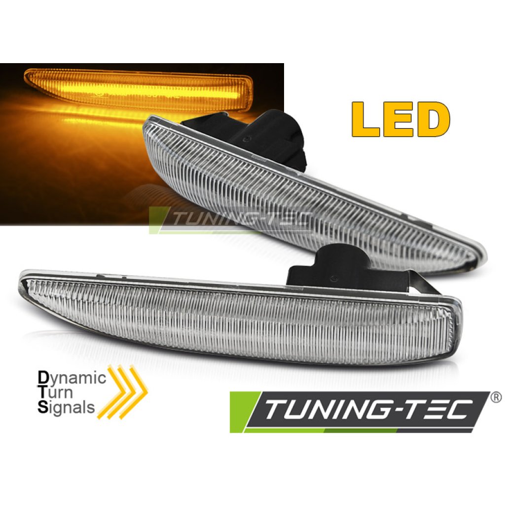 Blinkry boční LED dynamické E65 / E66 / E67 bílé