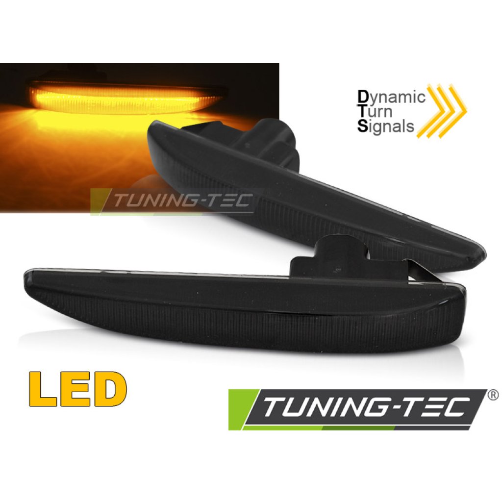 Blinkry boční LED dynamické E65 / E66 / E67 kouřové