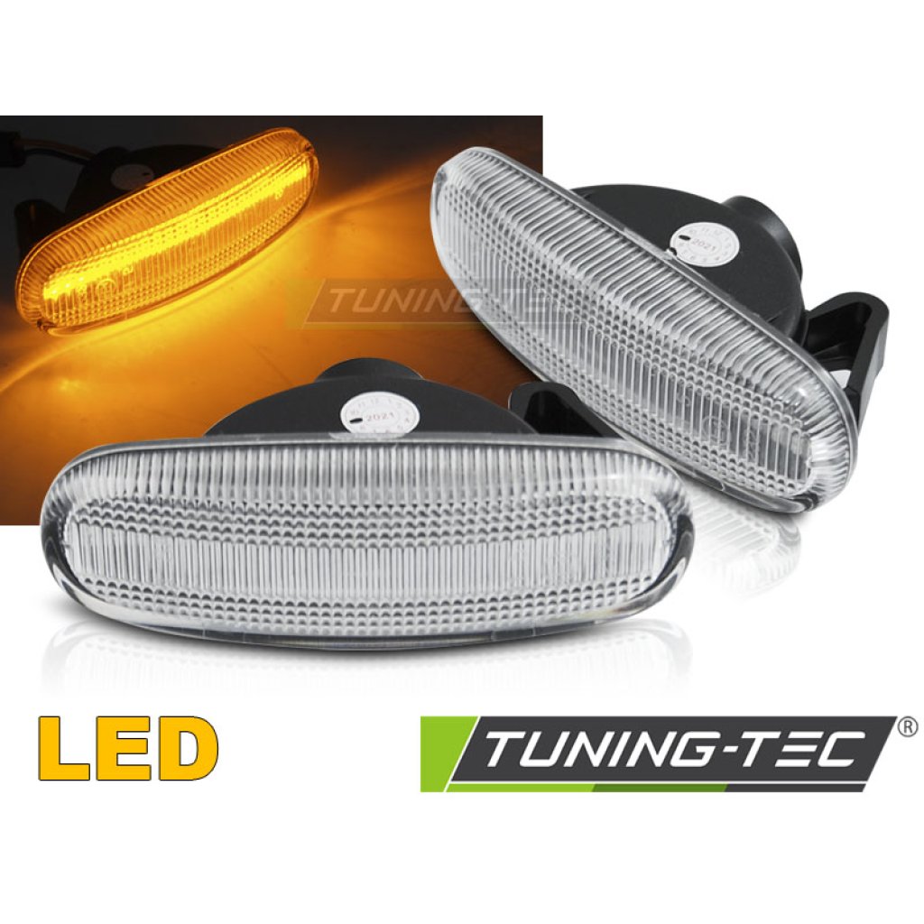 Blinkry boční LED, dynamické FIAT bílé