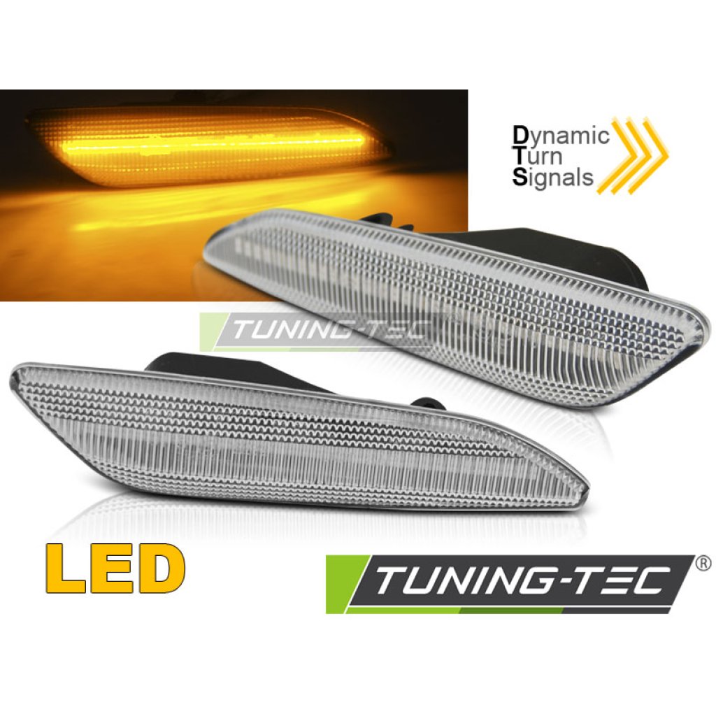 Blinkry boční LED dynamické FIAT Tipo 15- bílé