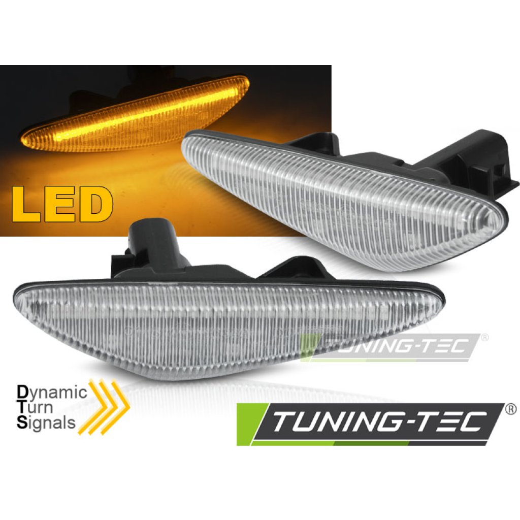 Blinkry boční LED, dynamické MAZDA 5 / 6 / MX-5 / RX-8 bílé