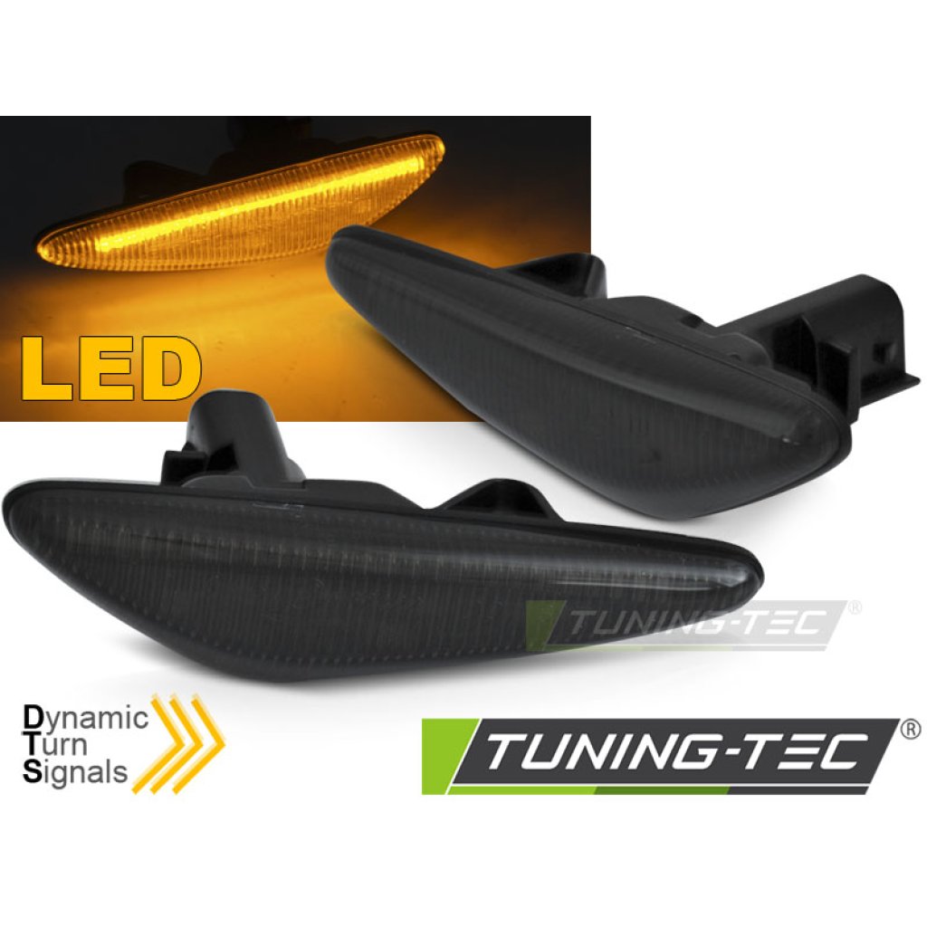 Blinkry boční LED, dynamické MAZDA 5 / 6 / MX-5 / RX-8 kouřové