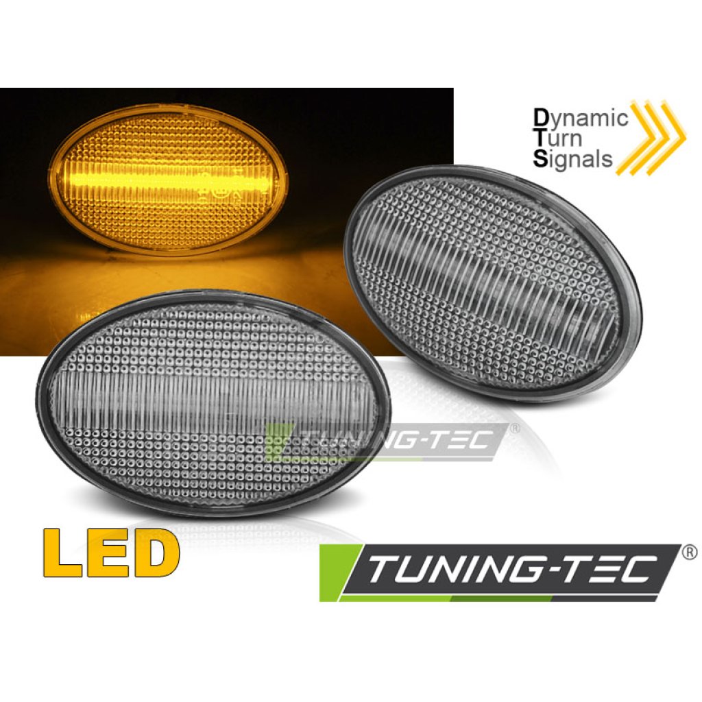 Blinkry boční LED dynamické OPEL ASTRA F / CORSA / TIGRA bílé