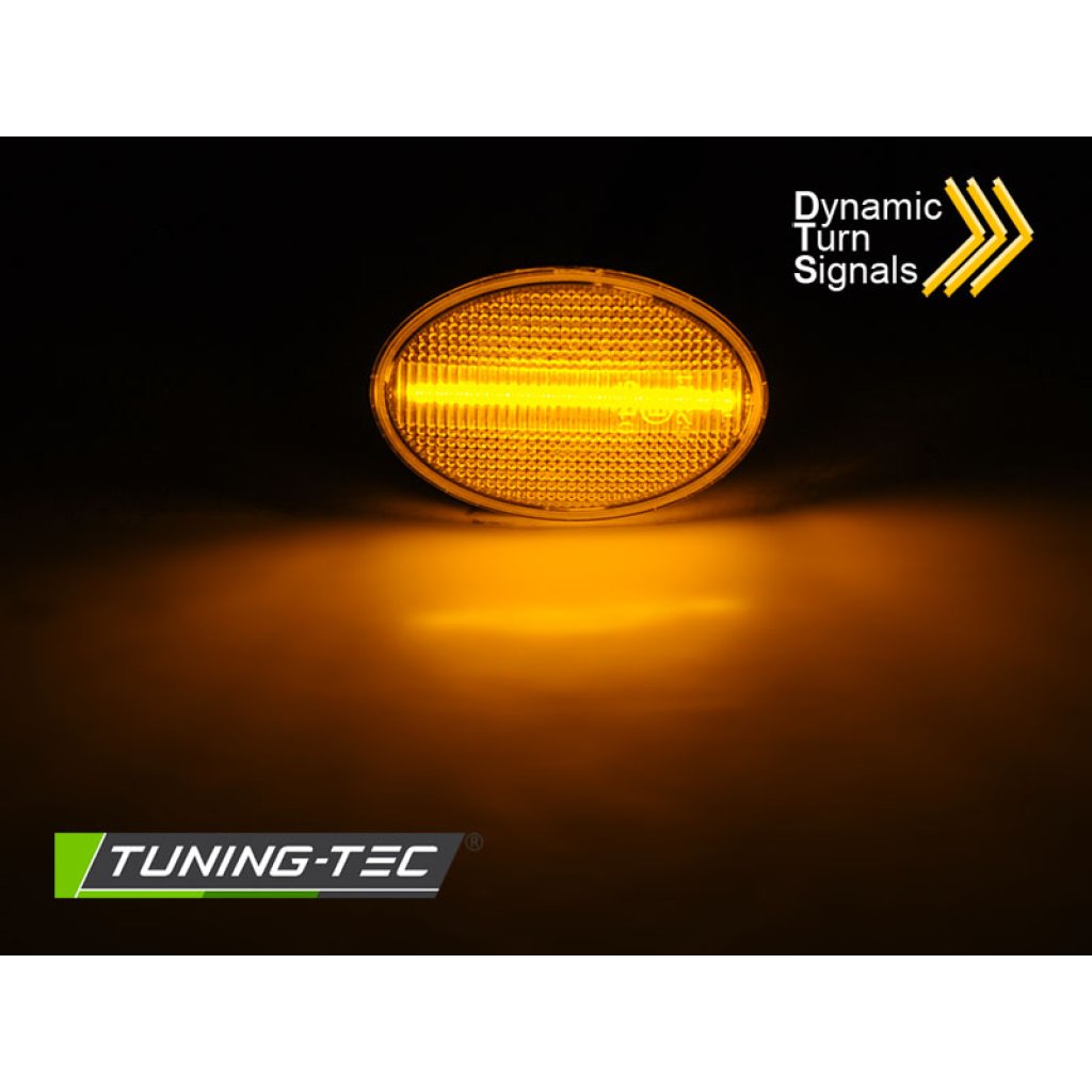 Blinkry boční LED dynamické OPEL ASTRA F / CORSA / TIGRA bílé
