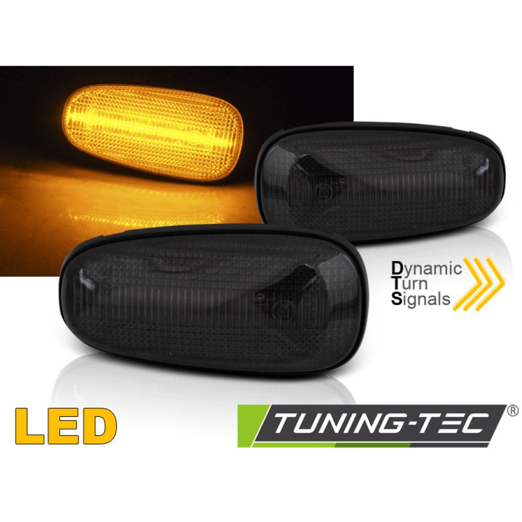 Blinkry boční LED dynamické OPEL ASTRA G / ZAFIRA A kouřové