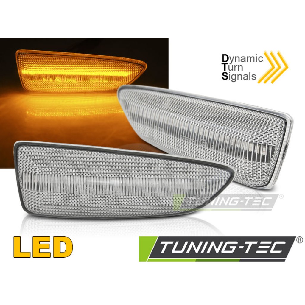 Blinkry boční LED dynamické OPEL ASTRA J / ASTRA K / ZAFIRA C / INSIGNIA B bílé