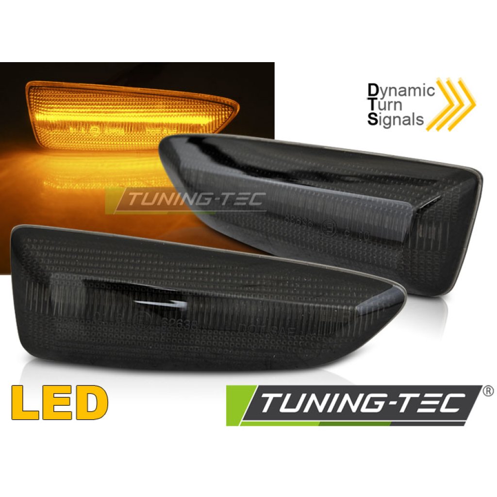 Blinkry boční LED dynamické OPEL ASTRA J / ASTRA K / ZAFIRA C / INSIGNIA B kouřové