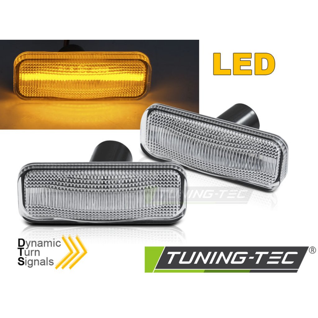 Blinkry boční LED, dynamické OPEL OMEGA B 94-03 bílé