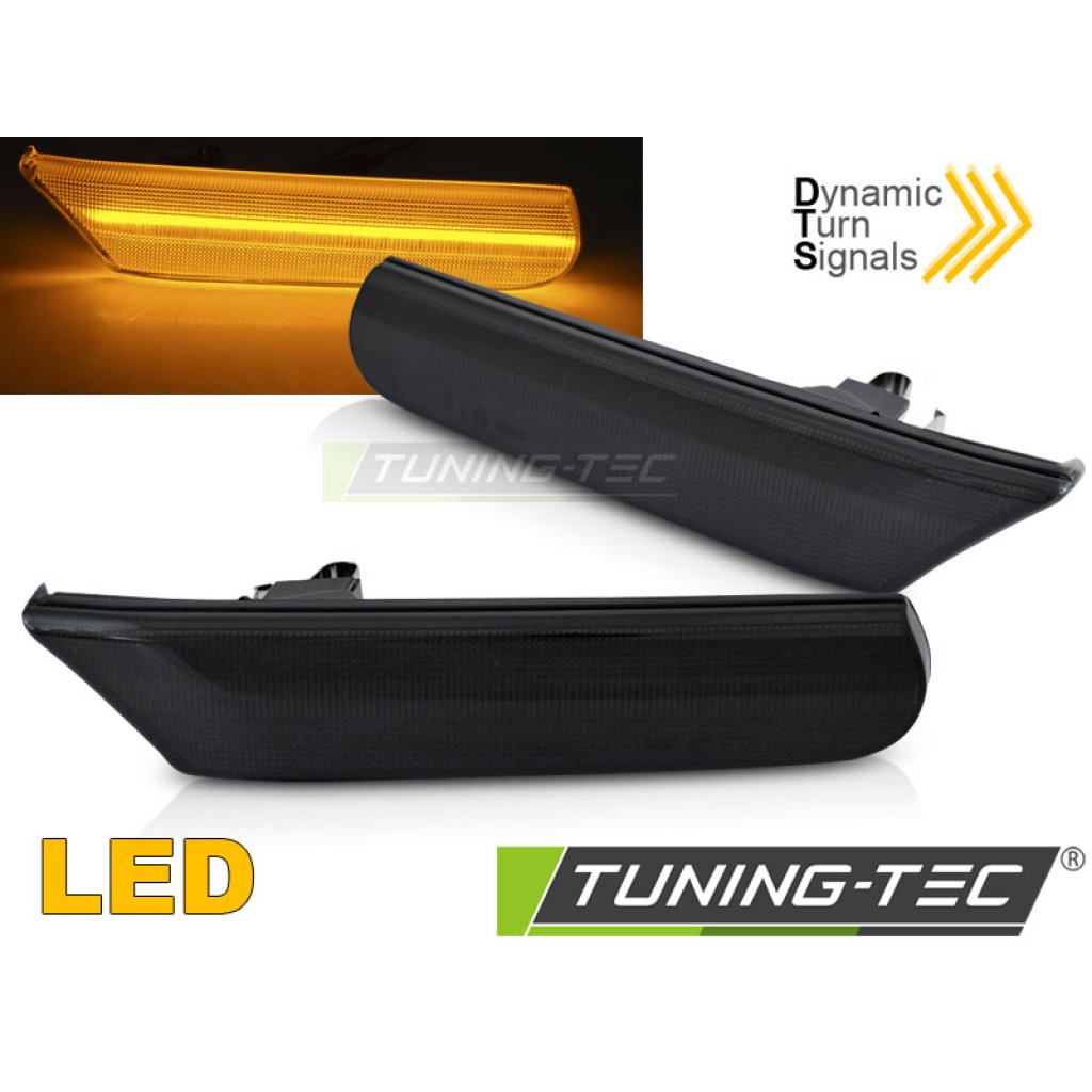 Blinkry boční LED dynamické Porsche 911 (996) / Boxter (967) 96-04 kouřové