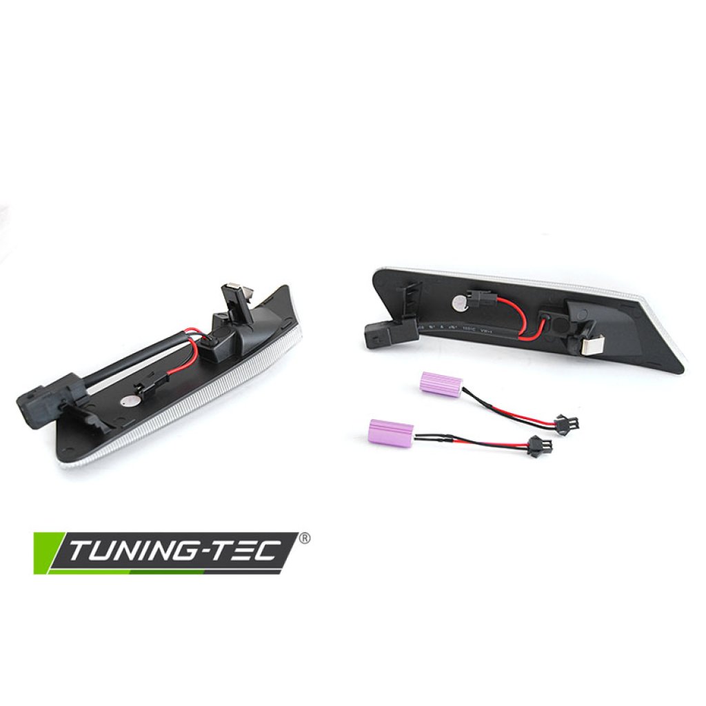 Blinkry boční LED dynamické Porsche 911 (997) / Boxter / Cayman (987) 04-09 kouřové