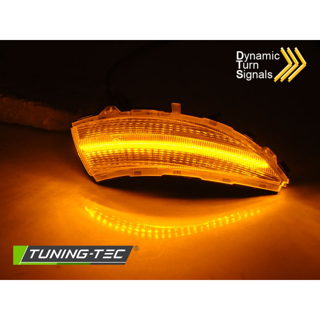 Blinkry boční LED dynamické Renault Clio IV 12-16 bílé