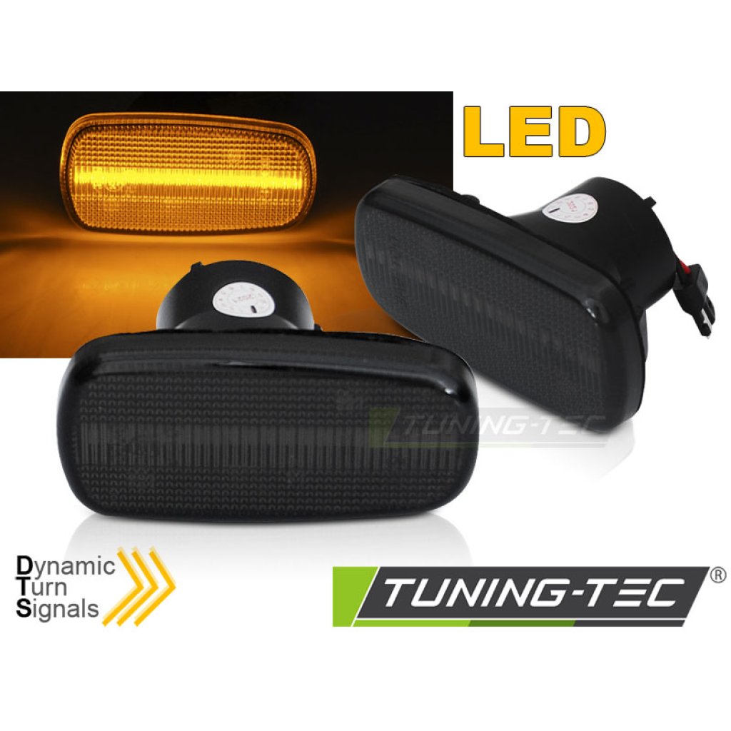 Blinkry boční LED, dynamické TOYOTA LAND CRUISER 120 03-09 kouřové
