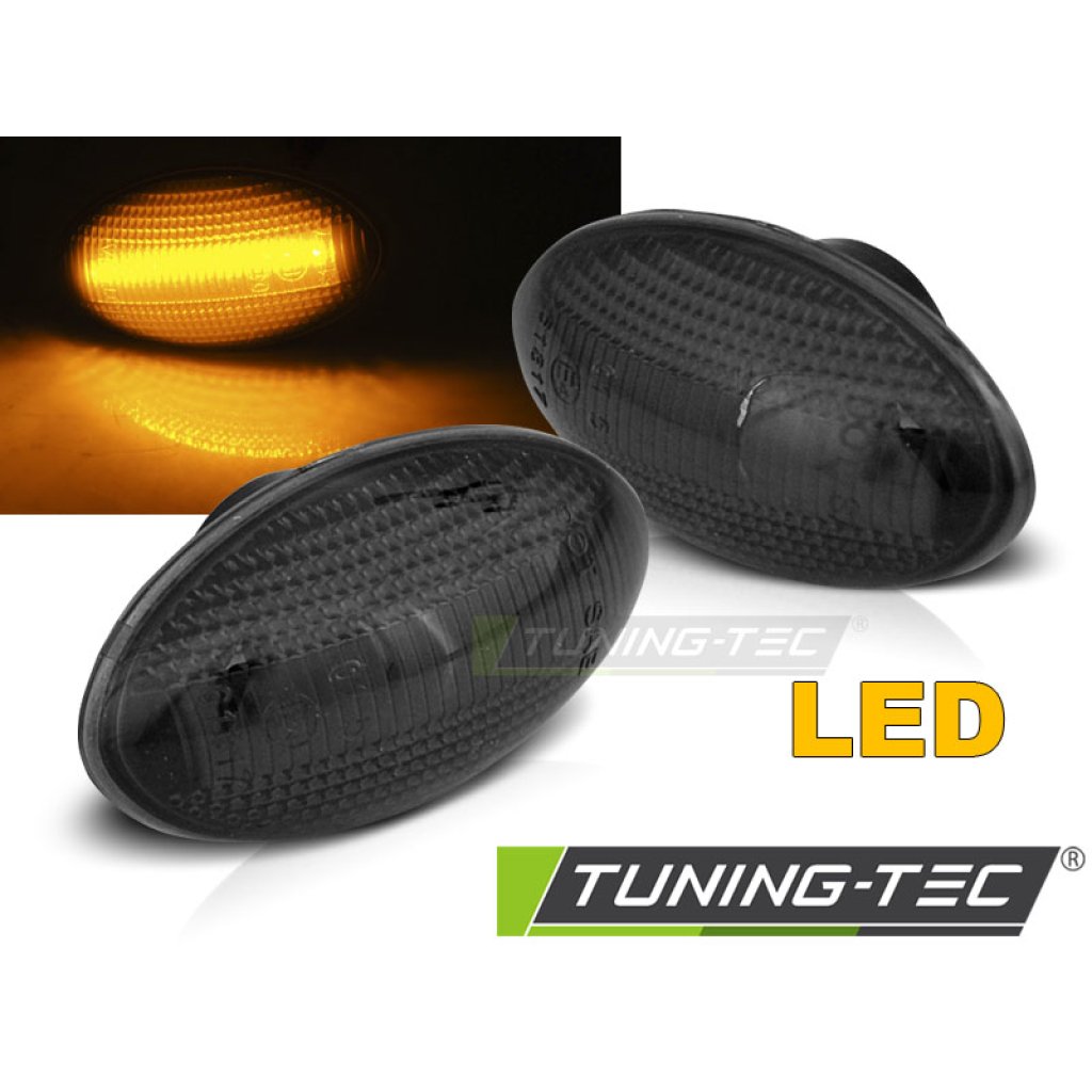 Blinkry boční LED - Mini Cooper R50 / R52 / R53 01-08 kouřové
