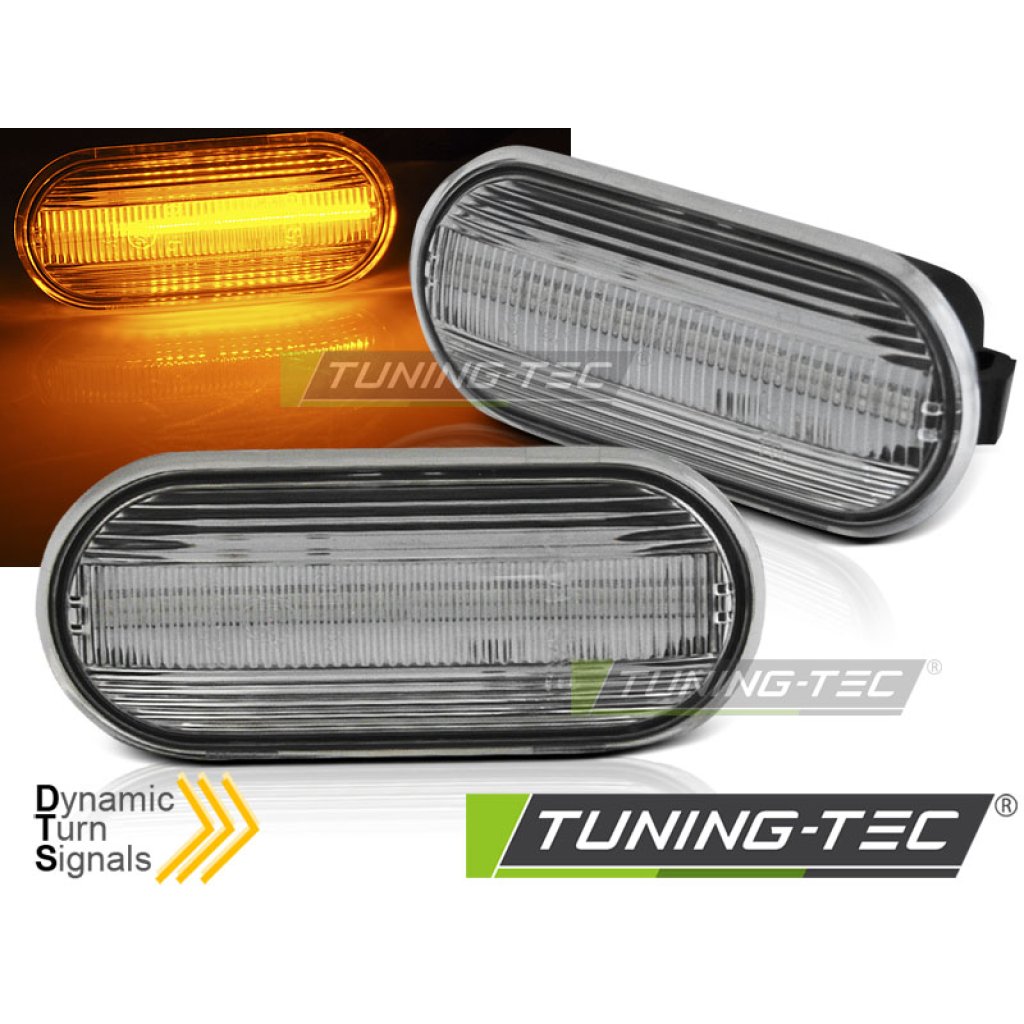 Blinkry boční SEQ - dynamické LED VW bílé