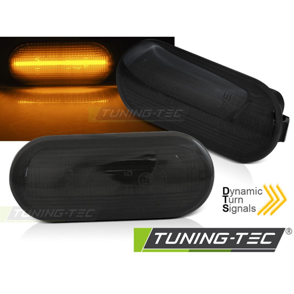 Blinkry boční SEQ - dynamické LED VW kouřové