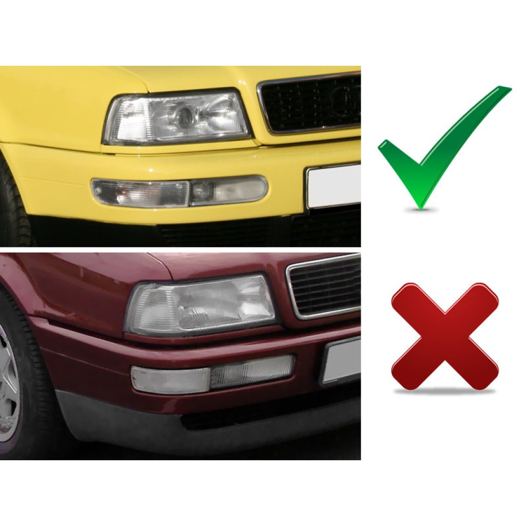 Blinkry přední AUDI RS2 / 80 B4 Cabrio kouřové
