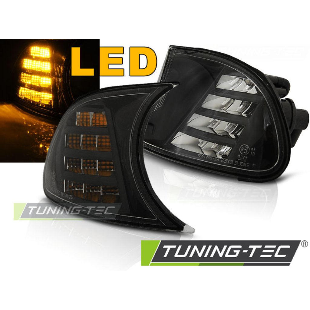 Blinkry přední LED BMW 3 E46 coupe/cabrio 99-01 černé
