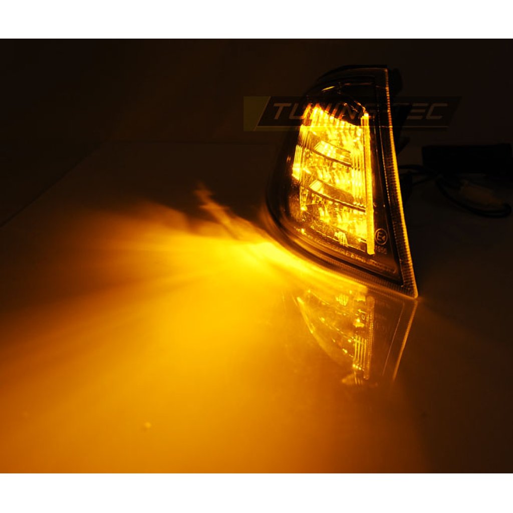 Blinkry přední LED BMW 3 E46 limo/Touring 98-01 černé