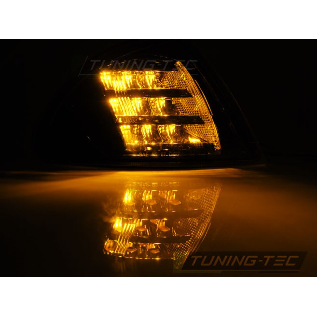 Blinkry přední LED BMW 3 E46 limo/Touring 98-01 černé