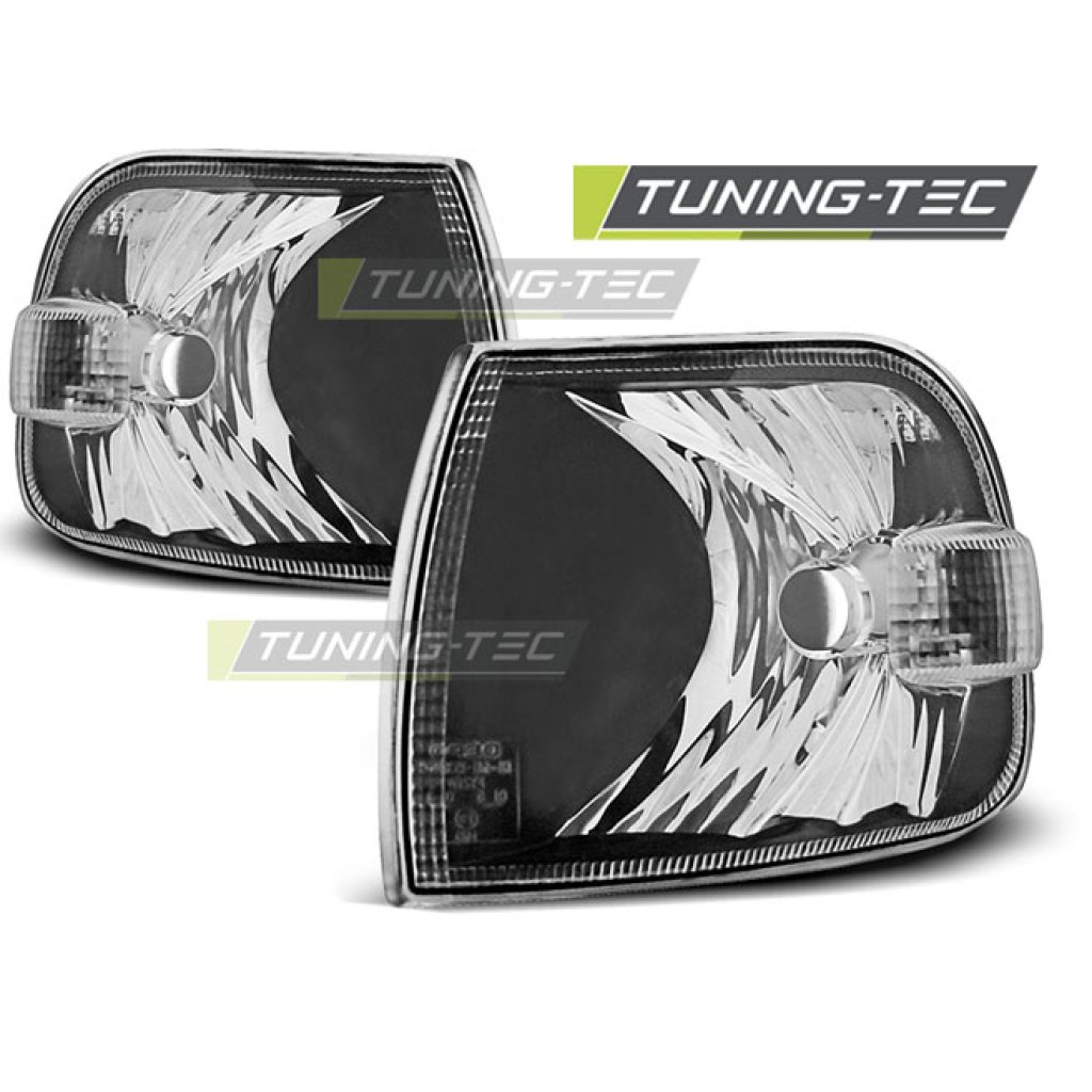 Blinkry přední VW T4 čiré černé 96-03