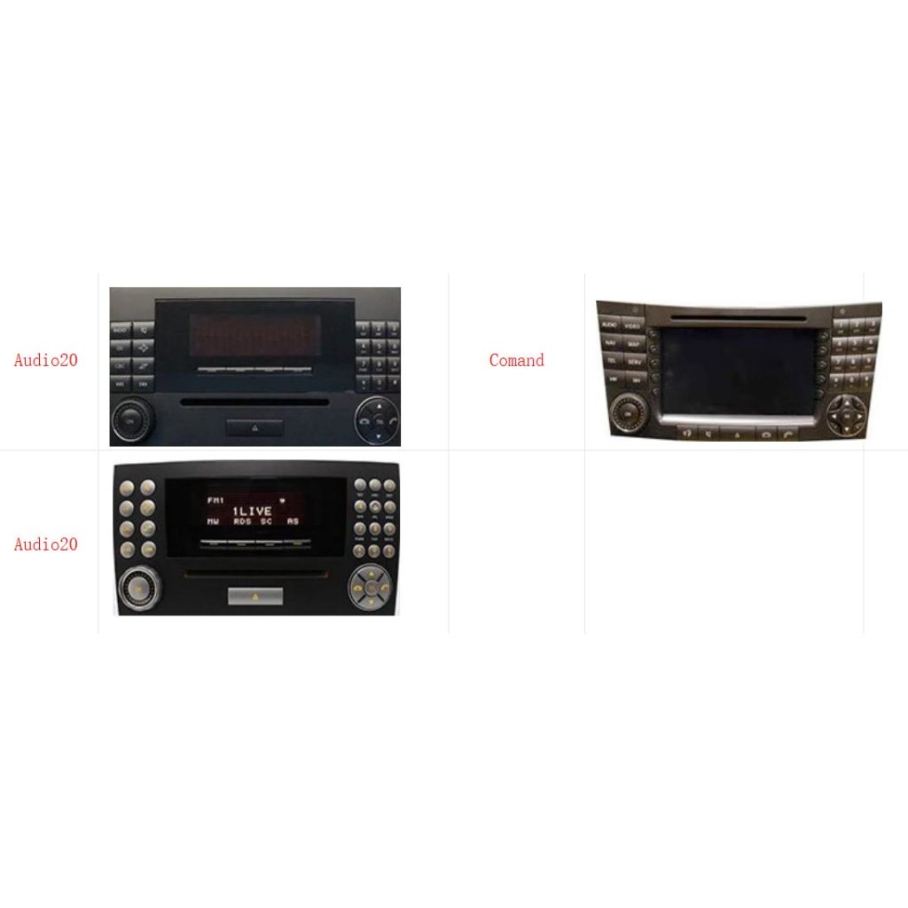 Bluetooth A2DP/handsfree MOST modul pro Mercedes