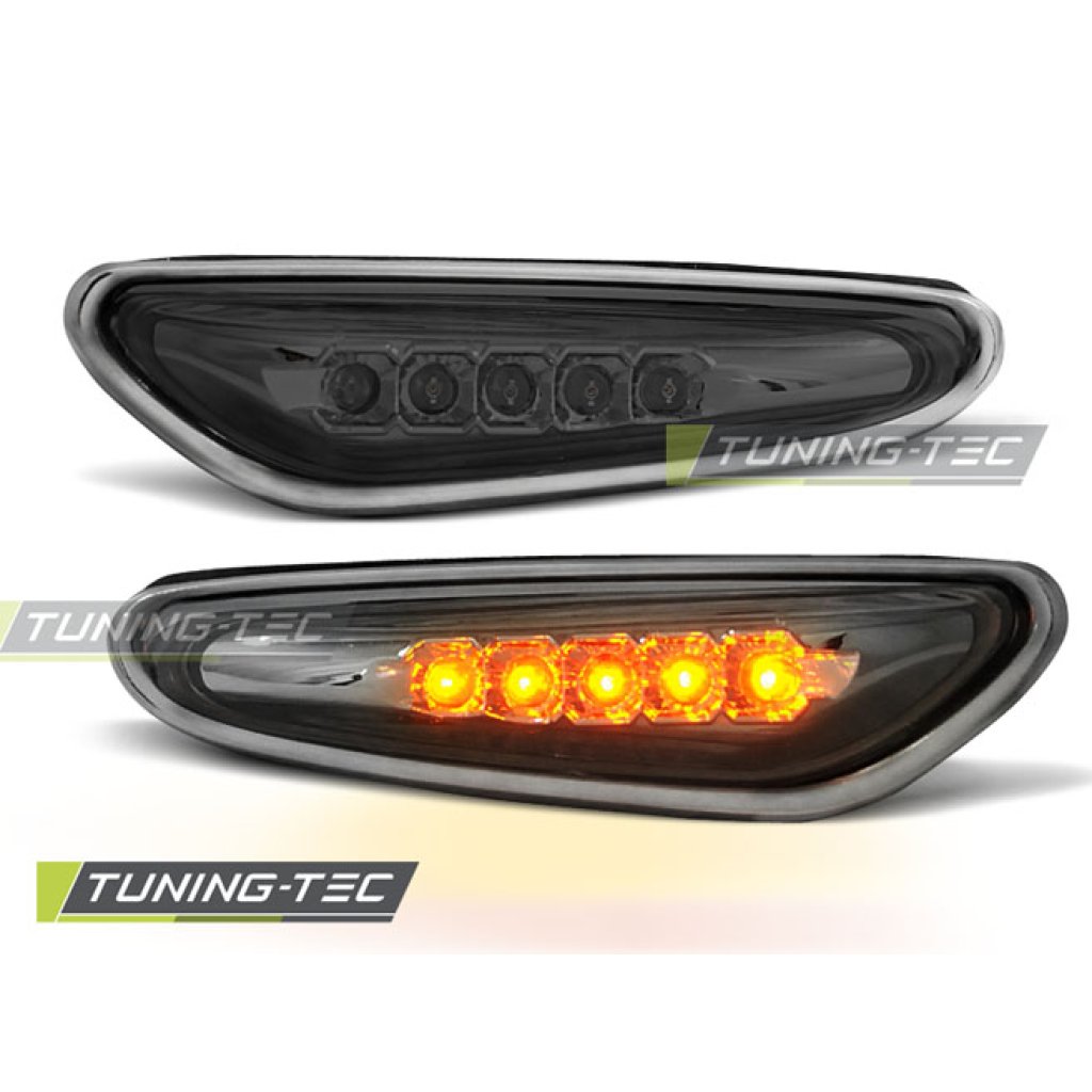 Boční blinkry LED BMW E46 01-05 kouřové