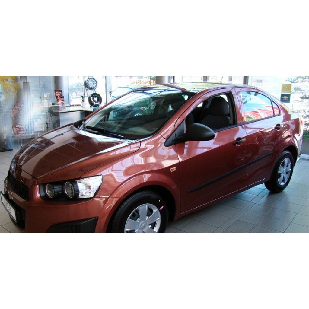 Boční lišty na dveře Chevrolet Aveo Hatchback/Sedan 2011-2015 F36 | Rider
