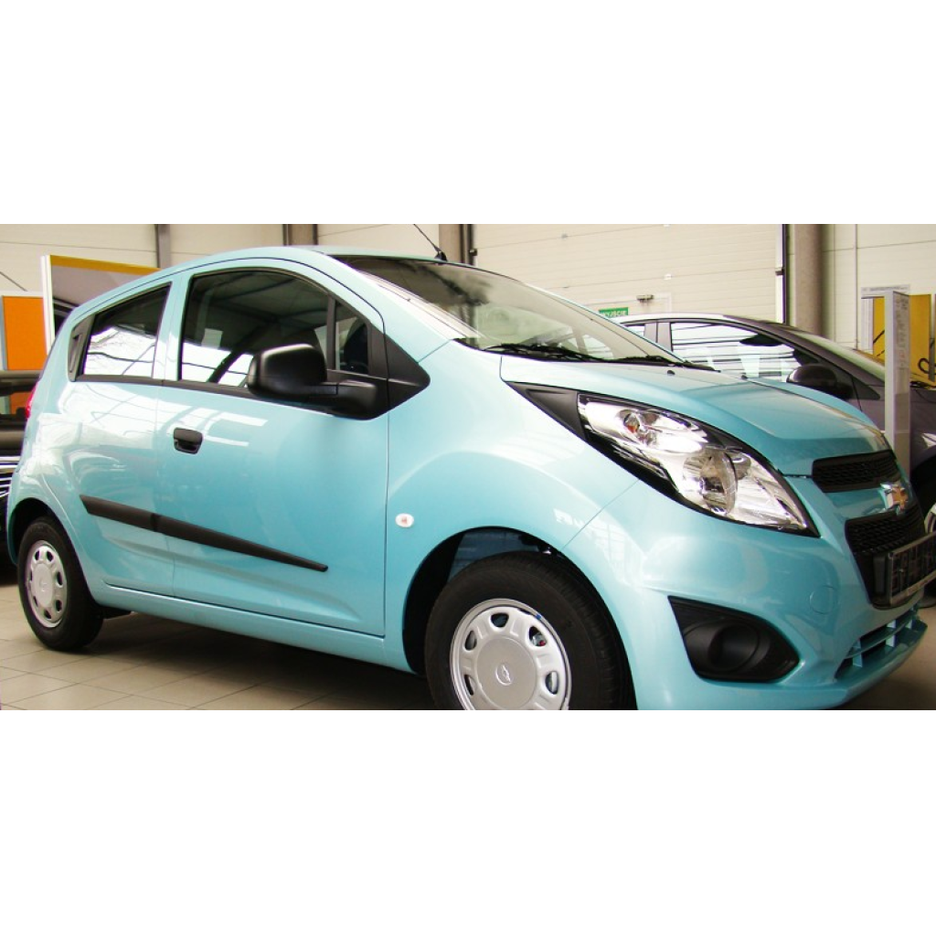 Boční lišty na dveře Chevrolet Spark 2012-2015 F29 | Rider