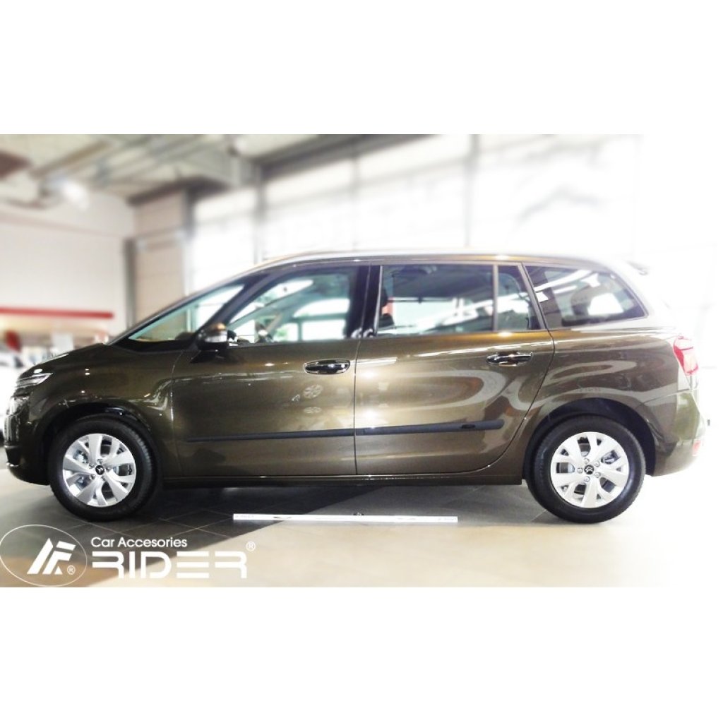 Boční lišty na dveře Citroen C4 Grand Picasso 2013-2022 F14/16 | Rider